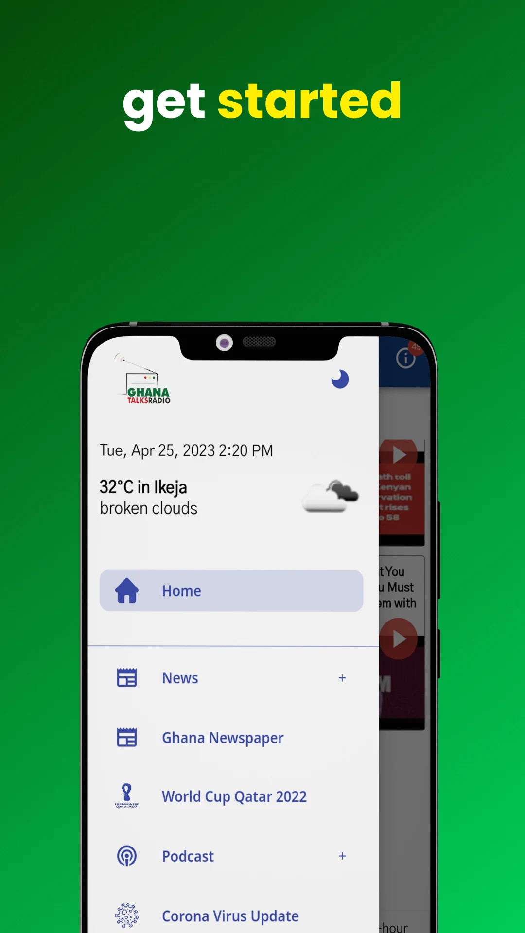 GhanaTalksRadio - News & Music screenshot